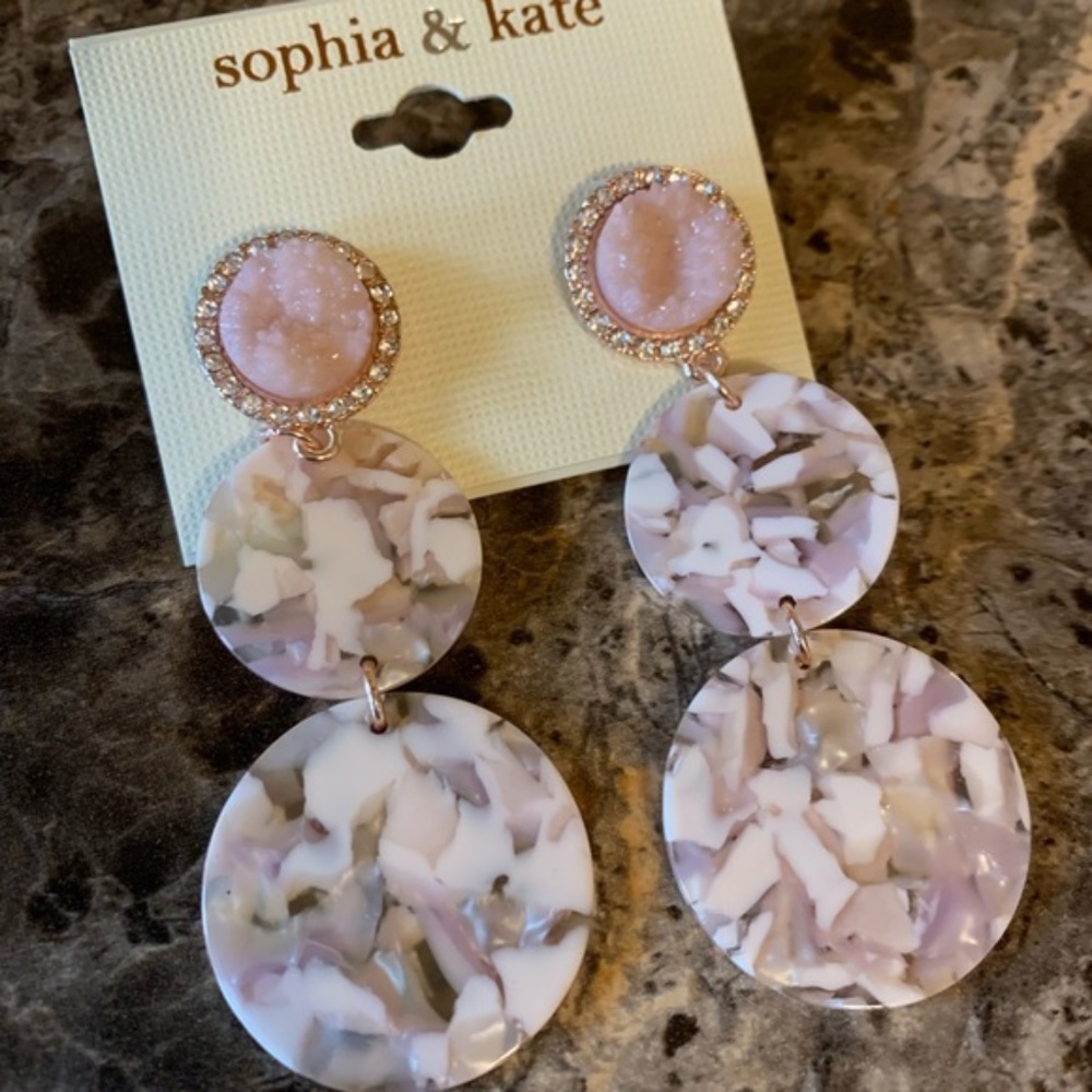 Pink Feminine Earrings